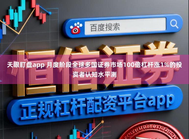 天眼盯盘app 月度阶段全球多国证券市场100倍杠杆涨1%的投资者认知水平测