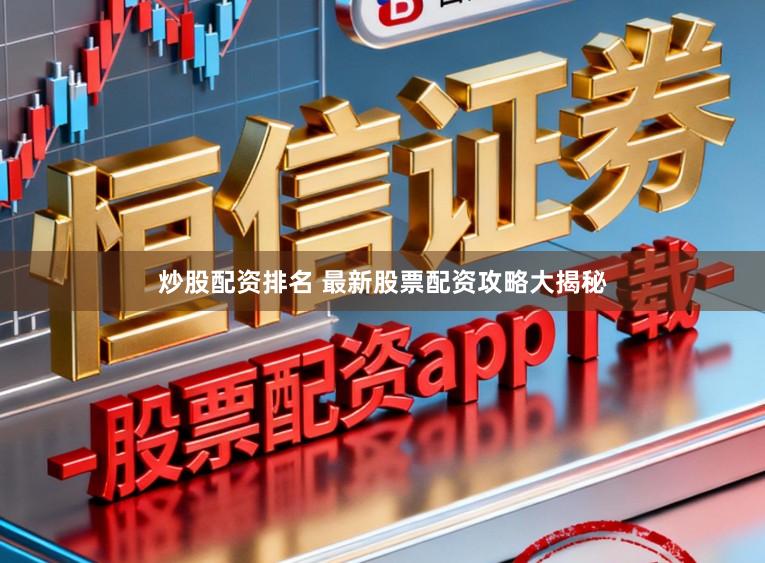炒股配资排名 最新股票配资攻略大揭秘