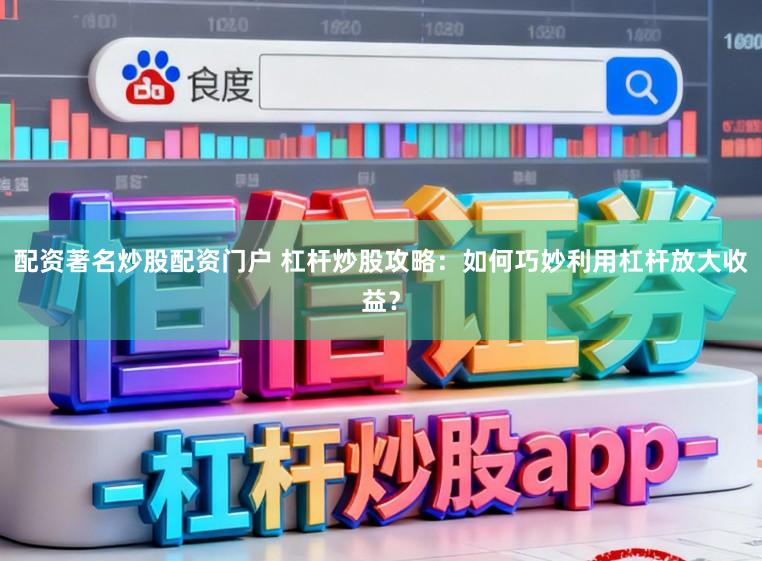 配资著名炒股配资门户 杠杆炒股攻略：如何巧妙利用杠杆放大收益？
